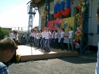5 мая учащиеся школы приняли участие в концерте, посвященном 60-летию ГП "Приветное".