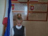 21.09.2021 в школе прошли классные часы посвященные Дню государственного герба и Государственного флага Республики Крым